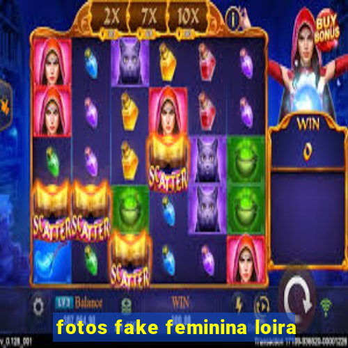 fotos fake feminina loira